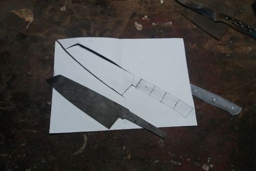 Obrázek - Návrh nože
