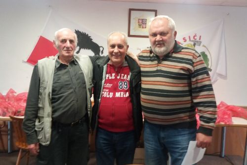Obrázek - Zleva Miloslav Adamec, Zdeněk Chalupa a Zdeněk Kubánek