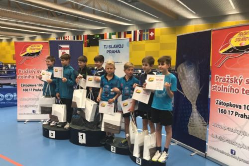 Obrázek - Brodští stolní tenisté na mezinárodním turnaji ovládli soutěže družstev