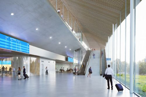 obrázek:Návrh terminálu vysokorychlostní železnice v Jihlavě má vítěze
