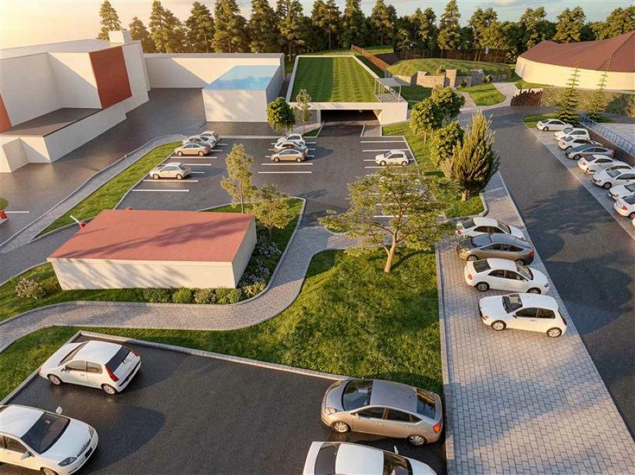 Jihlava připravuje parkovací dům u zoo. Nabídne přes 100 míst, náklady jsou kolem 100 milionů