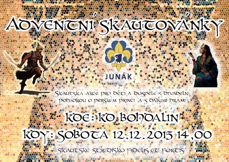 obrázek: Adventní skautovánky 2015 v Bohdalíně