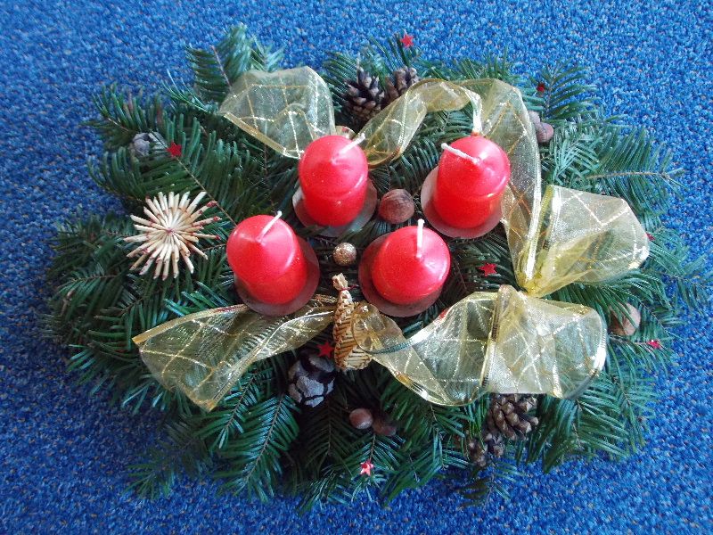 Adventní vyrábění v hrotovických Andílkách