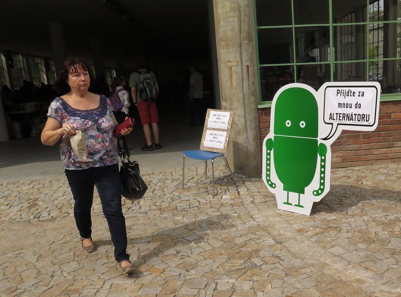 obrázek: AL – nový maskot Ekotechnického centra Alternátor