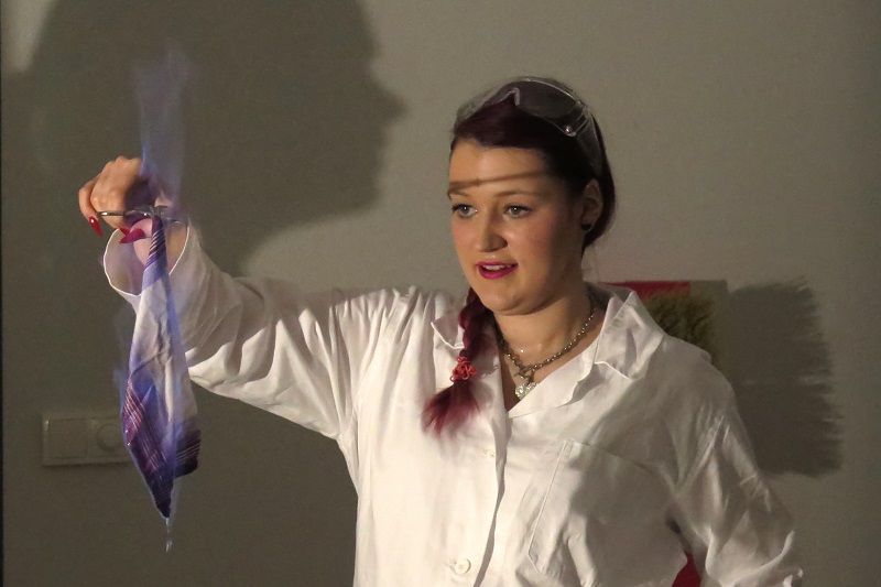 obrázek: Alternátor připravil v Třebíči zábavné pokusy