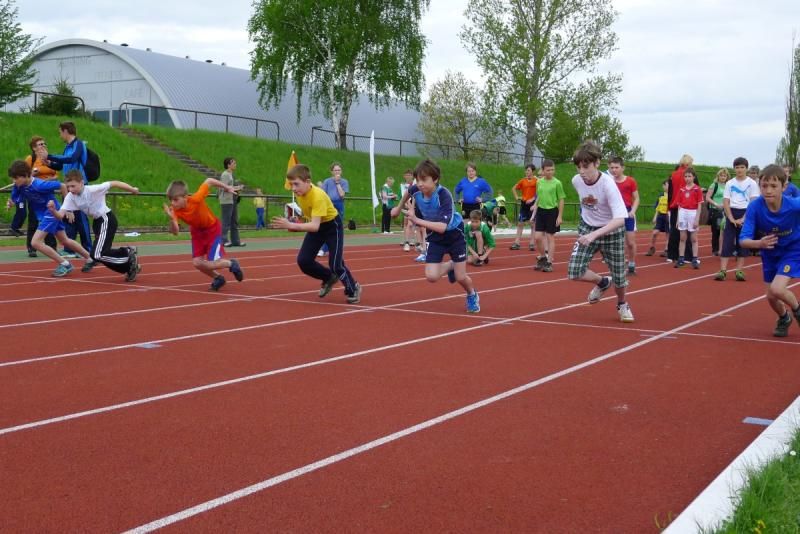 Atletická Kinderiáda vrcholí krajským kolem v Třebíči