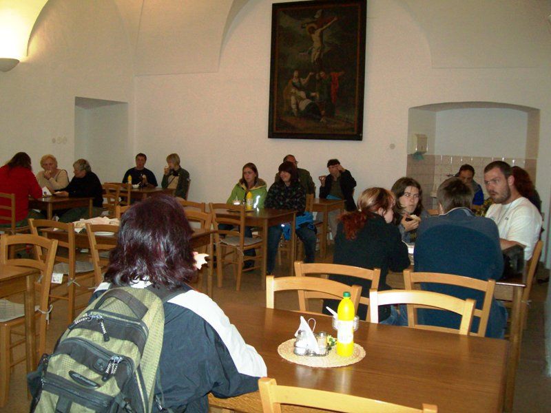 Atmosféra noční prohlídky želivského kláštera