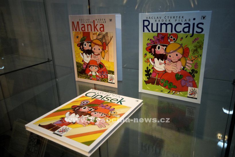 Autor Večerníčka vystavuje v Brodě