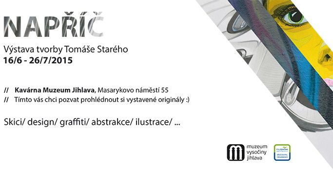 obrázek: Autorská výstava Napříč v kavárně Muzeum v Jihlavě