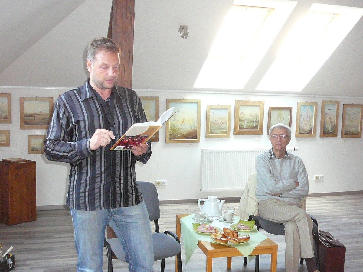 Autorské čtení Josefa Pepsona Snětivého v Chotěboři