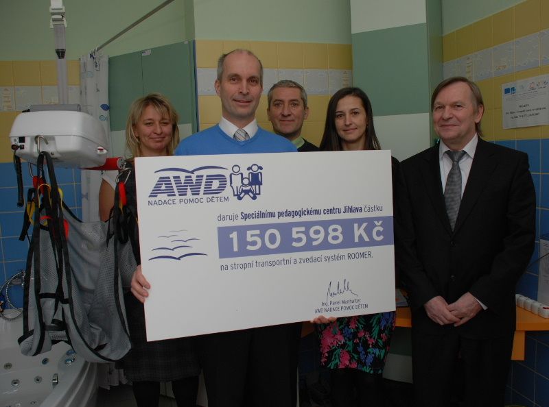 AWD pomáhá Speciálnímu pedagogickému centru v Jihlavě