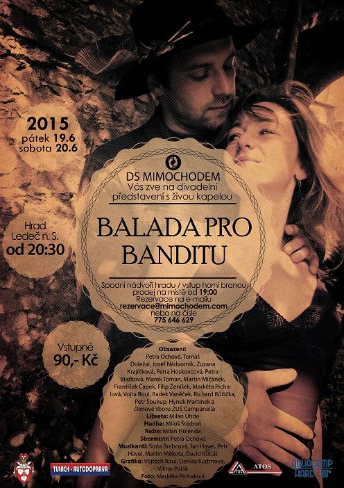 obrázek: Balada pro banditu naposledy na ledečském hradě