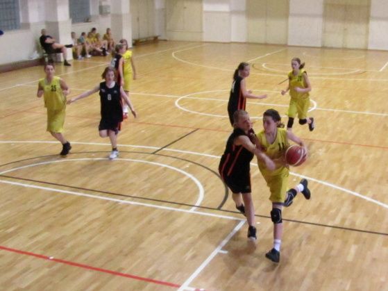 Basketbalové žákyně Brodu na severu Čech