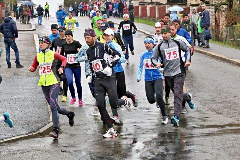 obrázek: Běh Chotěbořskem doprovázelo chladné počasí