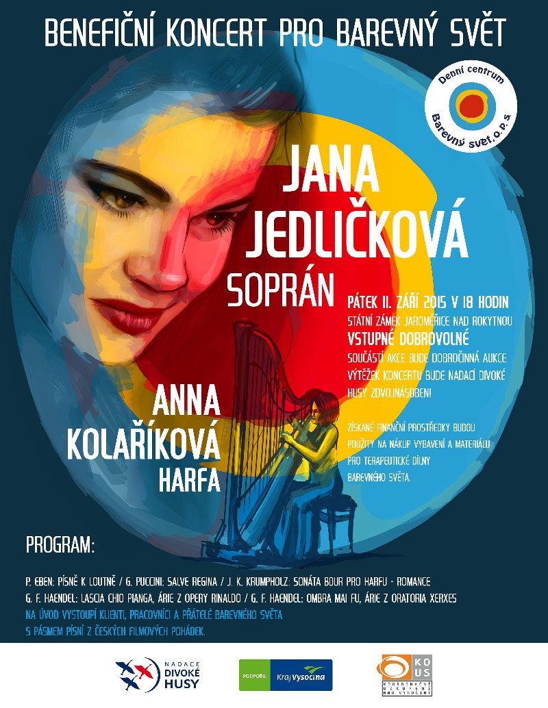 obrázek: Benefiční koncert pro Barevný svět