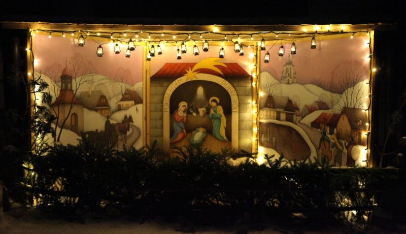 obrázek: Betlém Ivana Svatoše láká, letos jej navštívila česká velvyslankyně