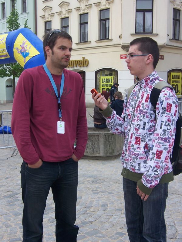Běžci obsadili jihlavské náměstí