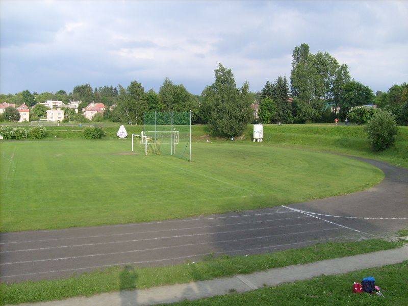 Běžecký závod Trojka na dráze v Chotěboři
