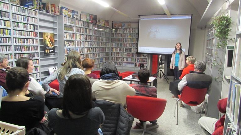 obrázek: Biograf v krajské knihovně