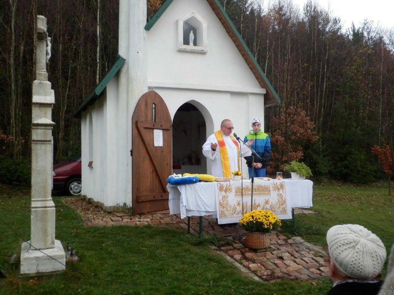 Bohoslužba za děti do dlaně v Antonínově Dole pošesté