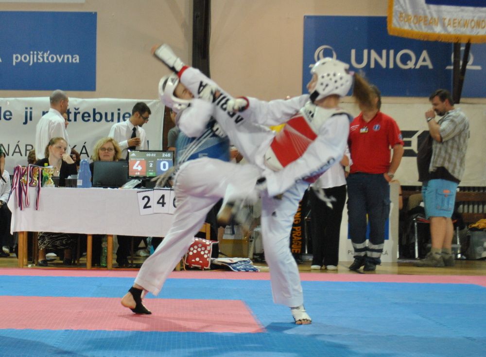 Borcům z Taekwondo Lacek se na republikovém šampionátu opět dařilo