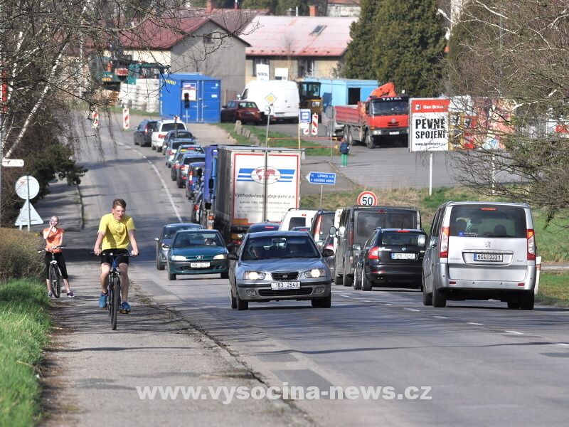 obrázek: Brod čekají dopravní komplikace v Humpolecké ulici