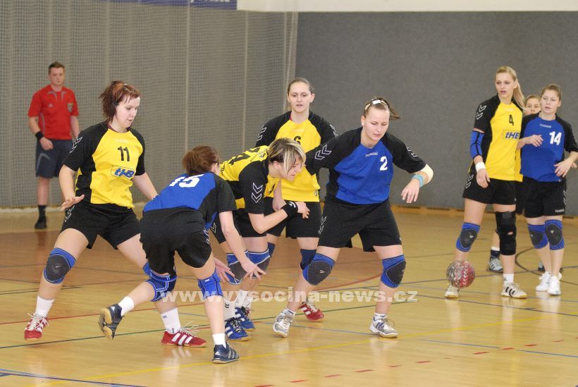 Brodská Jiskra přehrála házenkářky chebské Lokomotivy