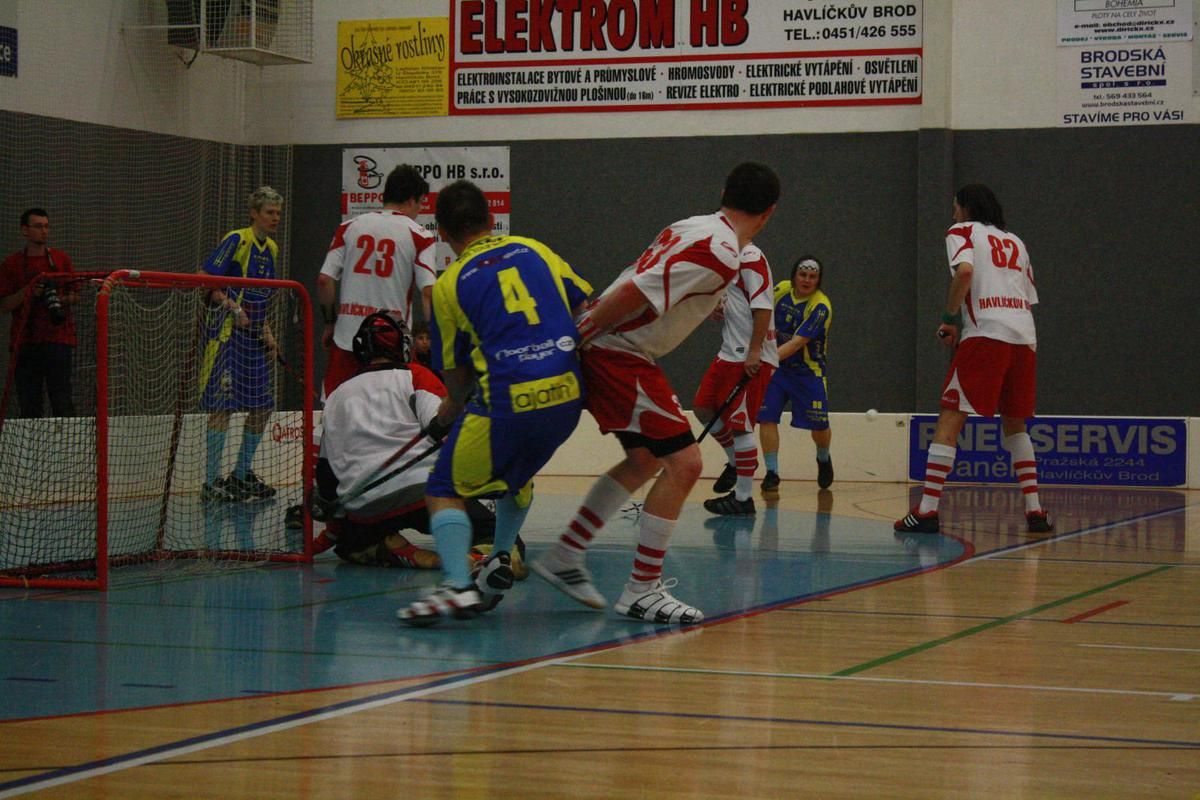 obrázek: Brodští florbalisté zdolali Přelouč