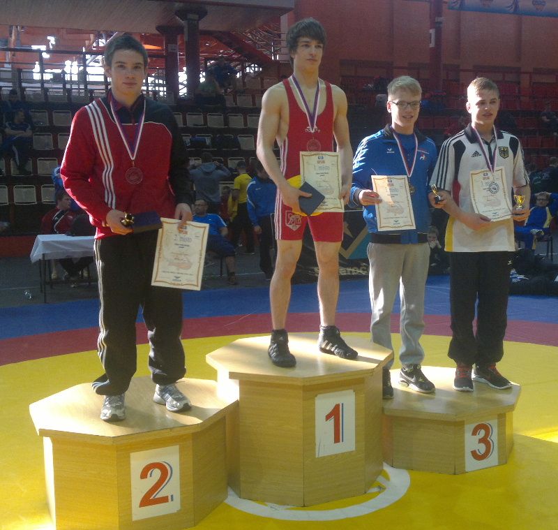 Brodští juniorští zápasníci před evropským šampionátem