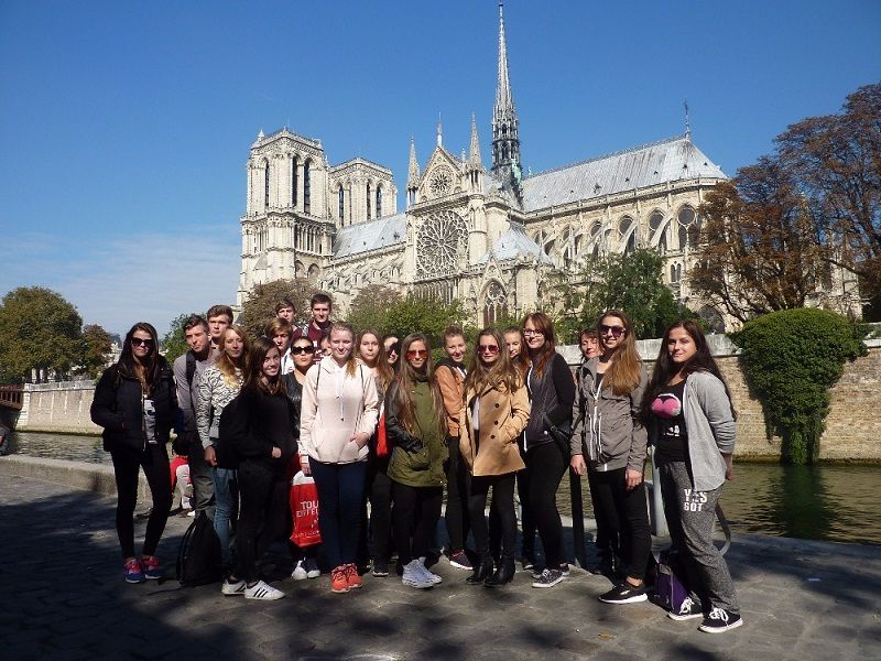 obrázek: Brodští studenti ve Walesu