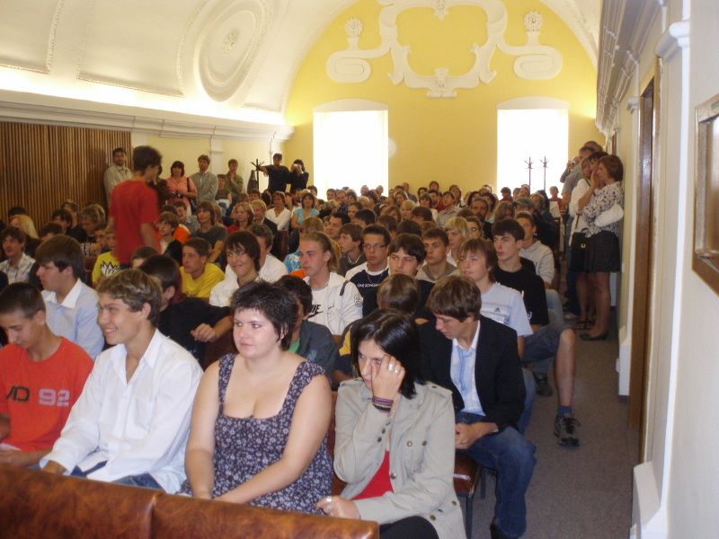 Budoucí stavaři prošli v Brodě imatrikulací