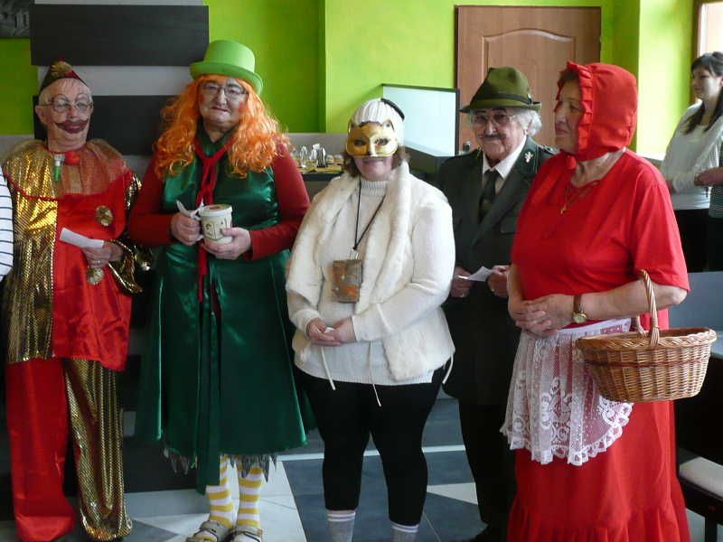 Bystřičtí senioři si užívali masopustní veselí