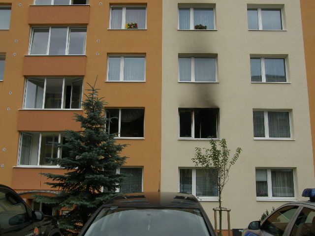 Byt v Třebíči zapálil DVD přehrávač