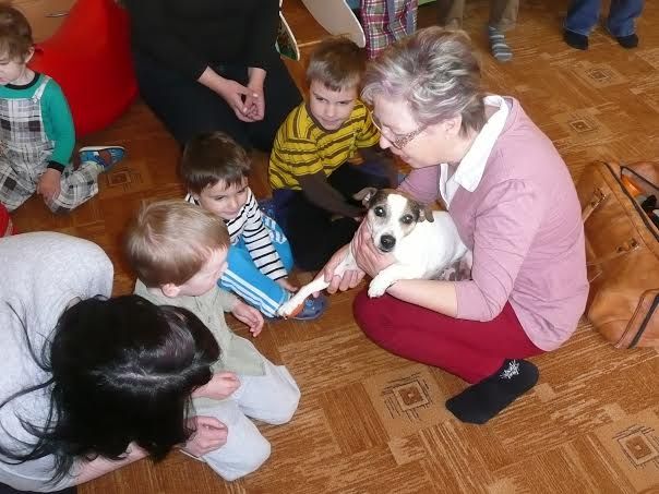 obrázek: Canisterapie v Třebíčském centru