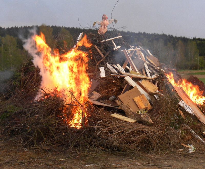 obrázek: Čarodějnický rej v Rozsochatci