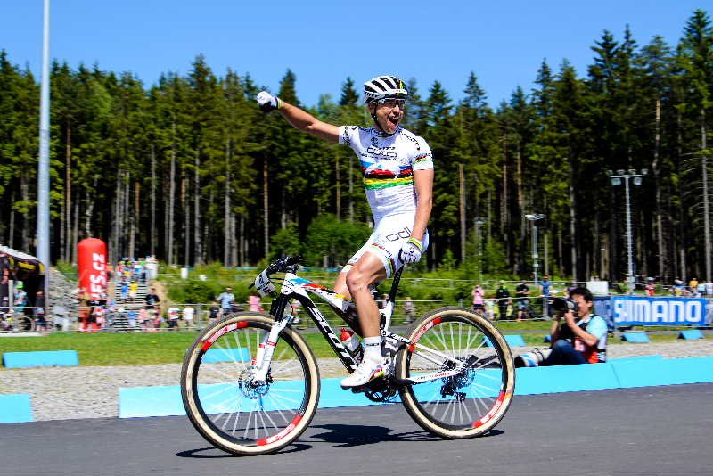 obrázek: Čechům se nedařilo. Naopak Švýcar Schurter zářil.