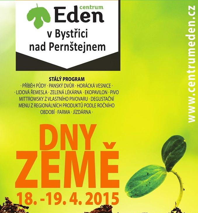 obrázek: Centrum Eden chystá Dny Země