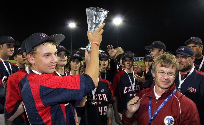 Čeští baseballisté stříbrní na evropském šampionátu kadetů