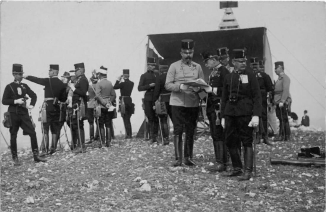 Císařské manévry ve Velkém Meziříčí