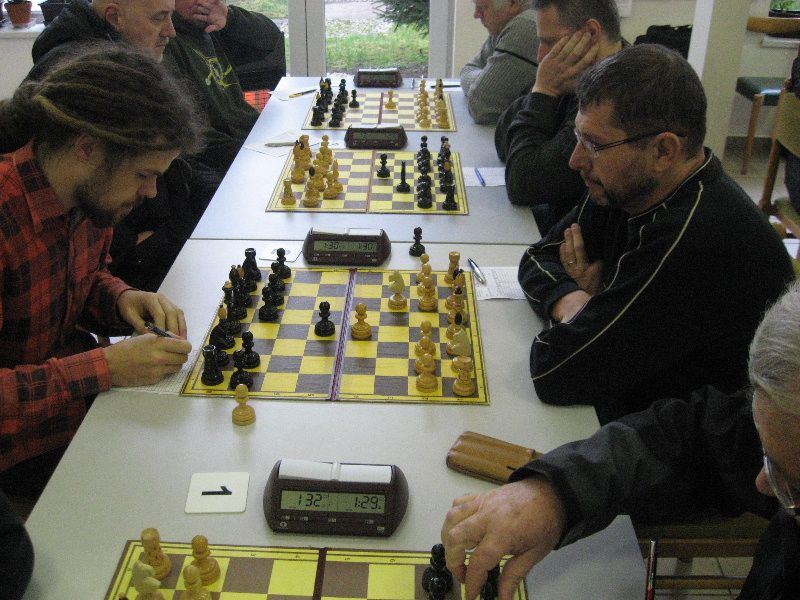 Čtvrtá kola šachistických soutěží na Vysočině