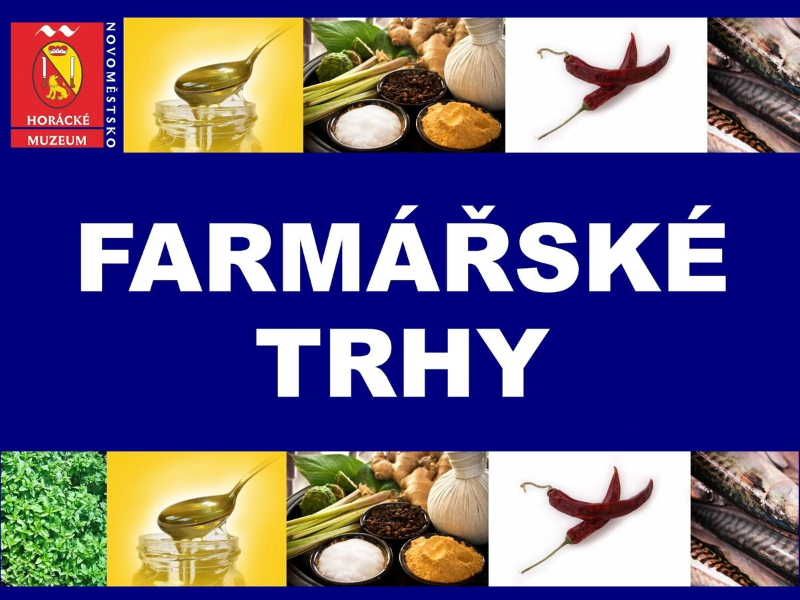 Další farmářský trh v sobotu v Novém Městě na Moravě