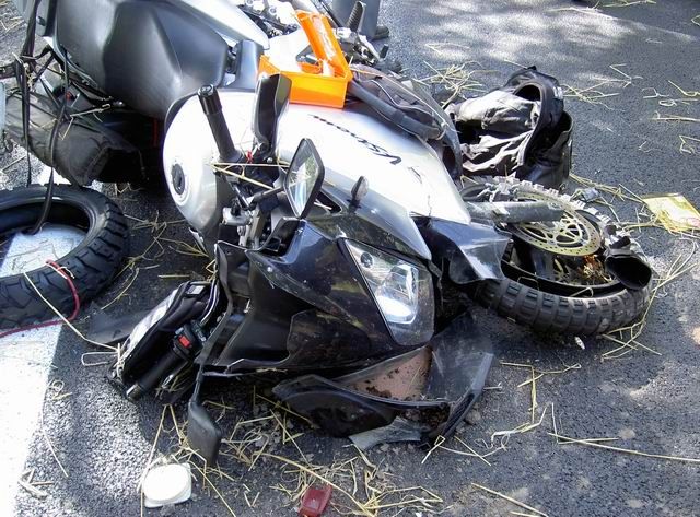 obrázek: Další motocyklista se zranil na Pelhřimovsku