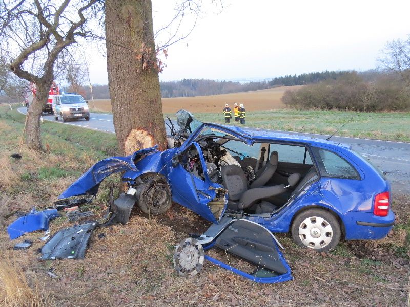 obrázek: Další oběť silnic Vysočiny na Třebíčsku
