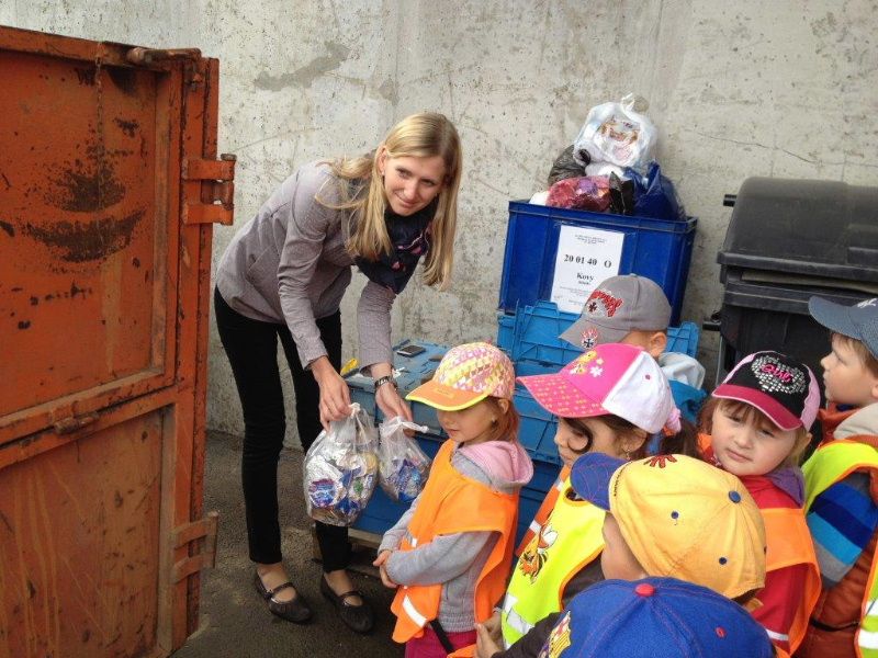 obrázek: Děti v Jihlavě e vypravily na výlet s hliníkem