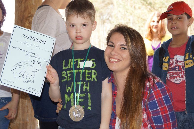 obrázek: Děti z pěstounských rodin se vydaly za zvířaty