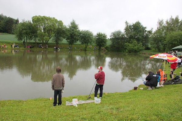 Dětské rybářské závody v Panenské u Jemnice