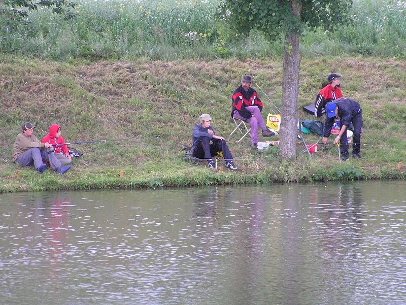 Dětské rybářské závody v Panenské