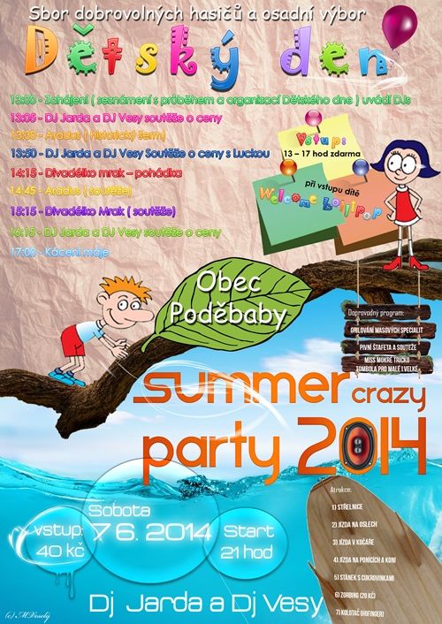 obrázek: Dětský den v Poděbabech už v sobotu