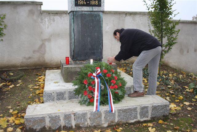 Devadesáté třetí výročí vzniku Československa uctili v Jaroměřicích