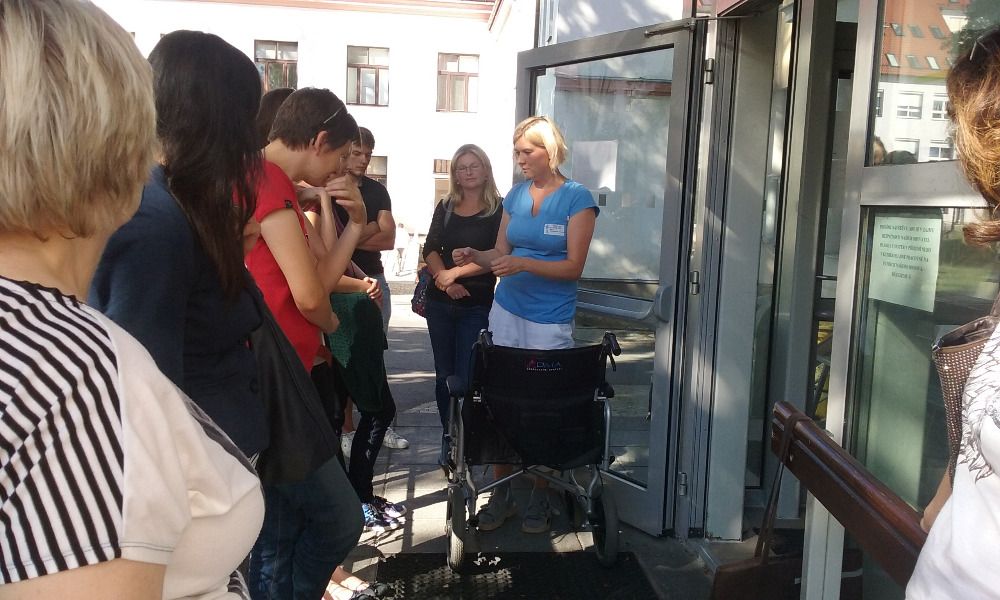 obrázek: Dobrovolníci se v Chotěboři učili, jak pracovat se seniory